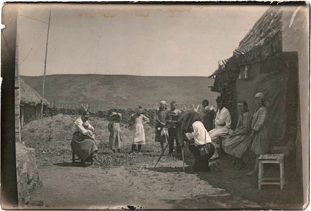 Съемка в селе Дмитриевское