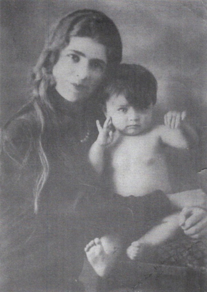 Tania and her mother Lilalia, Roumania 1930